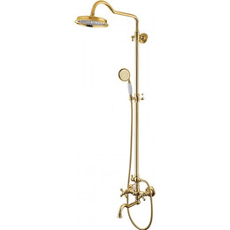 Душевая стойка Gappo G2489-6, золото фото 