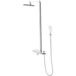 Душевая стойка с термостатом Gappo G2495-3 фото 