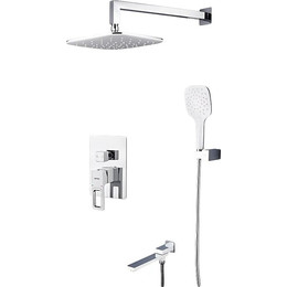 Душевая система для ванны Gappo G7117-8, белый/хром фото 