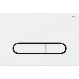 Кнопка смыва Iddis Unifix UNI01WCi77, белый матовый фото 