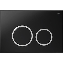 Кнопка смыва Iddis Unifix UNI03BCi77, черный матовый фото 
