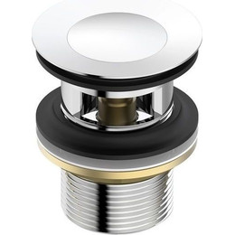 Донный клапан Iddis Optima home 001SB01i88 (универсальный) хром глянцевый фото 