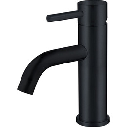 Смеситель для раковины Abber Wasser Kreis AF8110B, чёрный матовый, Цвет производителя: чёрный матовый фото 