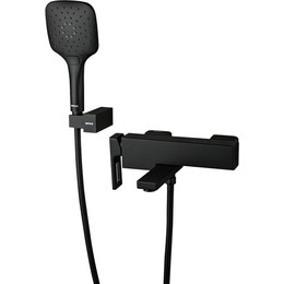 Смеситель для ванны с гарнитуром Gappo G3217-6, черный фото 