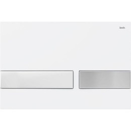 Кнопка смыва Iddis Unifix UNI06WCi77, белый матовый фото 