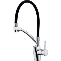 Смеситель для кухни Gappo G4398-11, черный/хром фото 