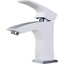 Смеситель для раковины Gappo Jacob G1007-7, белый/хром фото 