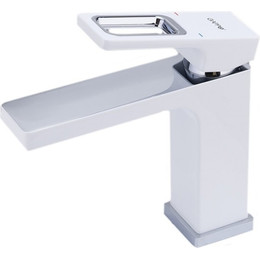 Смеситель для раковины Gappo Futura G1017-8, белый/хром фото 