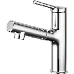 Смеситель для раковины с выдвижным изливом Gappo G1052-70 фото 