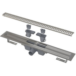 Трап AlcaPlast 75 см APZ1SMART-LINE-750, Цвет производителя: хром, Размер трапа: 750 фото 