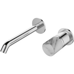 Смеситель для раковины настенный Bronze de Luxe Focus 24686CM, Цвет производителя: хром фото 