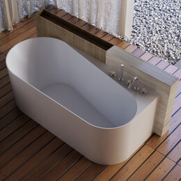 Ванна акриловая Abber AB9496-1.7 R 170x78 см фото 