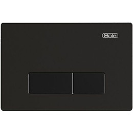 Кнопка смыва Sole 097H black фото 