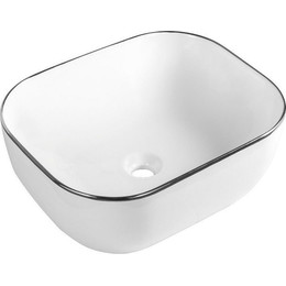 Раковина-чаша CeramaLux NC 50 см D1302H011, белый/серый фото 