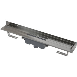 Трап AlcaPlast 65 см APZ1016-650, нержавеющая сталь, Цвет производителя: хром, Размер трапа: 650 фото 