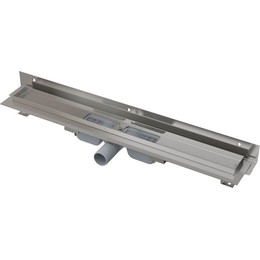 Трап AlcaPlast 85 см APZ104-850, нержавеющая сталь, Цвет производителя: хром, Размер трапа: 850 фото 