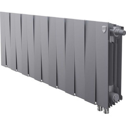 Радиатор Royal Thermo Piano Forte 300 VDR Silver Satin 1120х380 мм (14 секций) фото 