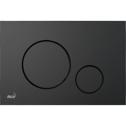 Кнопка смыва Alcaplast Thin M678, черный матовый фото 
