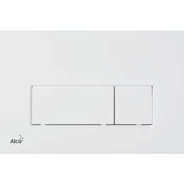 Кнопка смыва Alcaplast Thin M576, белый матовый фото 