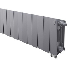 Радиатор Royal Thermo Piano Forte 200 VDR Silver Satin 960х280 мм (12 секций) фото 