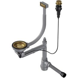 Арматура для кухонной мойки Omoikiri WK-1-A AB 4956471, античная латунь фото 