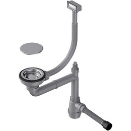 Арматура для кухонной мойки Omoikiri WK-1C IN 4956472, нержавеющая сталь фото 