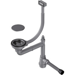 Арматура для кухонной мойки Omoikiri WK-1C GM 4956474, вороненая сталь фото 