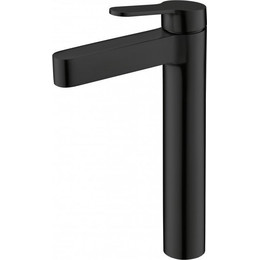 Смеситель для раковины высокий BelBagno Delta DEL-LMC-NERO, чёрный матовый, Цвет производителя: чёрный матовый фото 