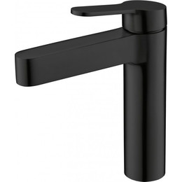 Смеситель для раковины BelBagno Delta DEL-LVM-NERO, чёрный матовый, Цвет производителя: чёрный матовый фото 