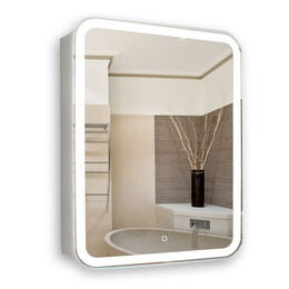 Зеркало-шкаф Azario Фиджи Led 60 см фото 