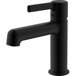 Смеситель для раковины Haiba HB10814-7, чёрный матовый фото 