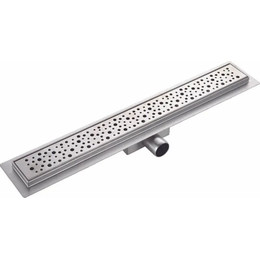 Трап Haiba 70 см HB92700, нержавеющая сталь, сатин фото 