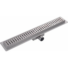 Трап Haiba 40 см HB93400, нержавеющая сталь, сатин фото 