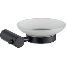 Мыльница Haiba HB8402-7, цвет чёрный матовый фото 