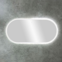 Зеркало Art&Max Bari Led 120 см AM-Bar-500-1200-DS-F-White фото 