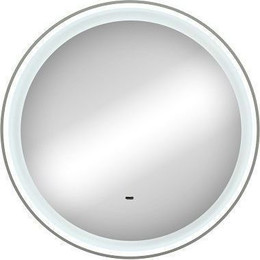 Зеркало Art&Max Napoli Led 80 см AM-Nap-800-DS-F-White, белый матовый фото 