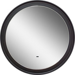 Зеркало Art&Max Napoli Led 100 см AM-Nap-1000-DS-F, черный матовый фото 