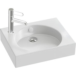 Раковина подвесная Jacob Delafon Odeon Rive Gauche 45 см EGN112-00 фото 