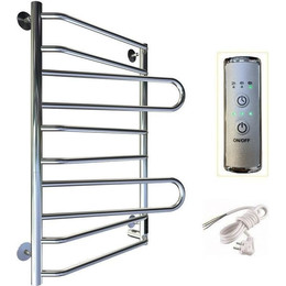 Полотенцесушитель электрический Тругор Пэк сп 18 500х800 мм R (возможность скрытого подключения) 00-00029337 фото 