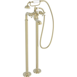 Смеситель для ванны Jacob Delafon Cleo 1889 E24314-BGG, золото фото 
