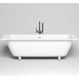 Ванна каменная Salini Orlanda Axis Kit 190х80 см 103311G (S-Sense) глянцевая  фото 