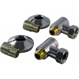 Комплект углов Тругор для полотенцесушителя 3/4x1/2 (00-00027519) фото 