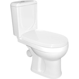 Унитаз-компакт Оскольская керамика Ирида Стандарт с полипропиленовой крышкой 40301110402, Цвет производителя: белый фото 