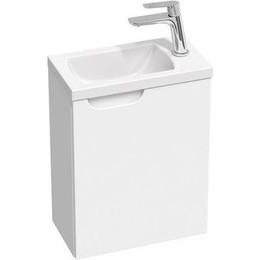 Тумба подвесная с раковиной Ravak Classic II 40 см X000001486 R, белый фото 