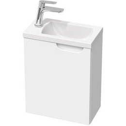 Тумба подвесная с раковиной Ravak Classic II 40 см X000001484 L, белый фото 