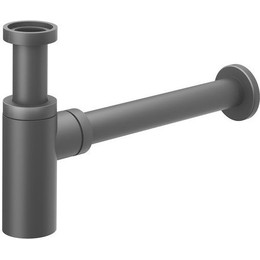 Сифон для умывальника Ravak X01747, чёрный матовый фото 