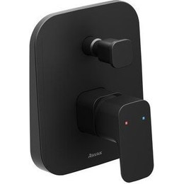 Смеситель для ванны Ravak 10° Free black -TD F 061.20 X070156, чёрный матовый фото 
