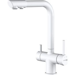 Смеситель для кухни WasserKraft A8357, белый матовый фото 