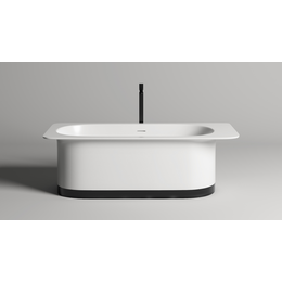 Ванна каменная Salini Ninfea 180x82 см 102721M (S-Stone) матовая фото 