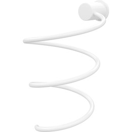 Держатель для фена WasserKraft K-1080WHITE, цвет белый матовый фото 